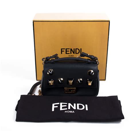 fendi micro baguette size